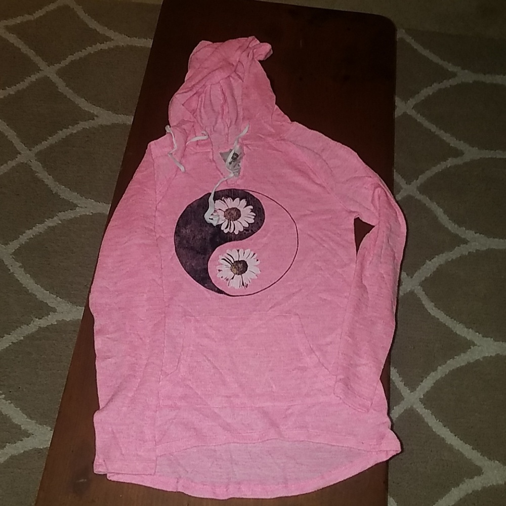 Light pink pull over